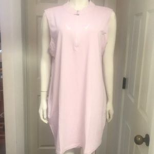 Pink Sleeveless Women's Dress